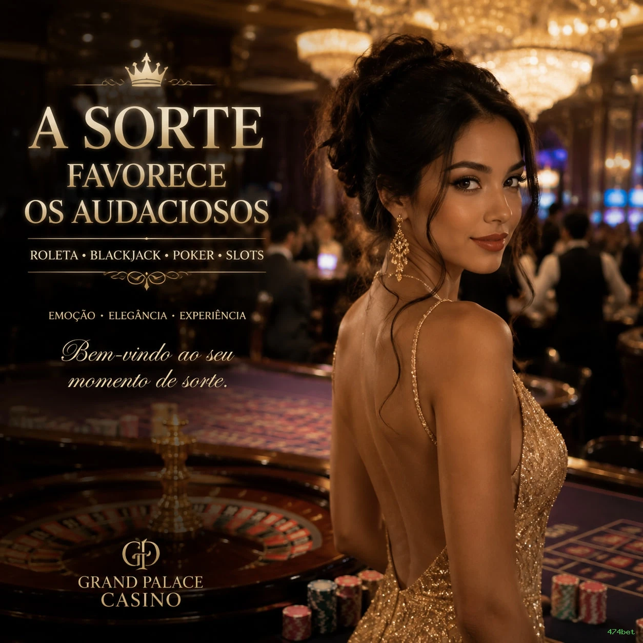 Roleta e blackjack 474bet